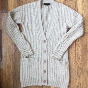 Banana Republic Italian Yarn Button-Up Cardigan